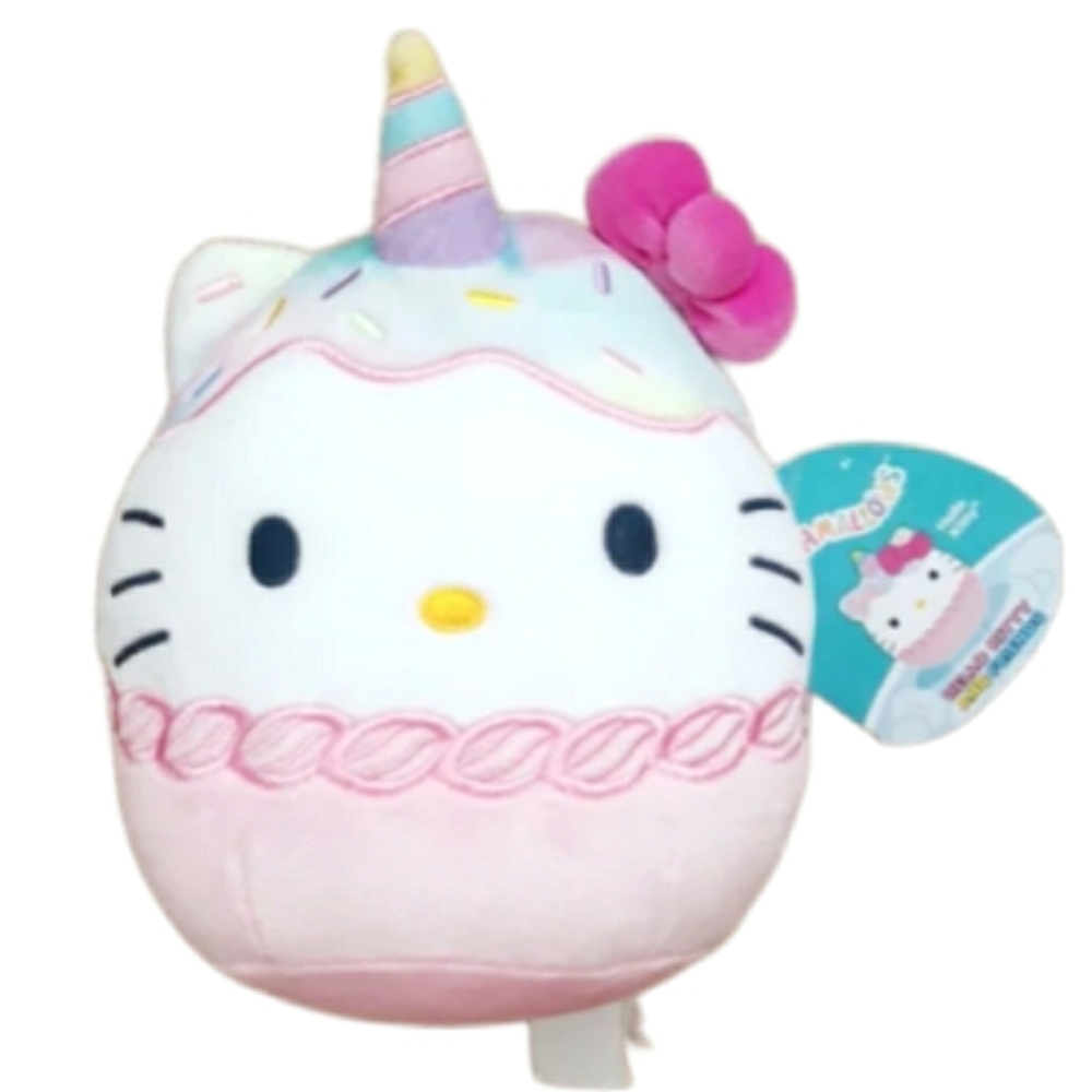 Hello Kitty x Squishmallows Unicorn Sweets 6.5" Plush Toy / Hello Kitty Doll